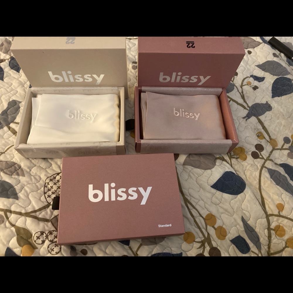 Blissy Standard pillowcases
